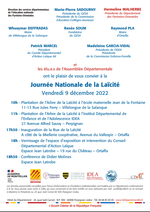 Journée de la laïcité 