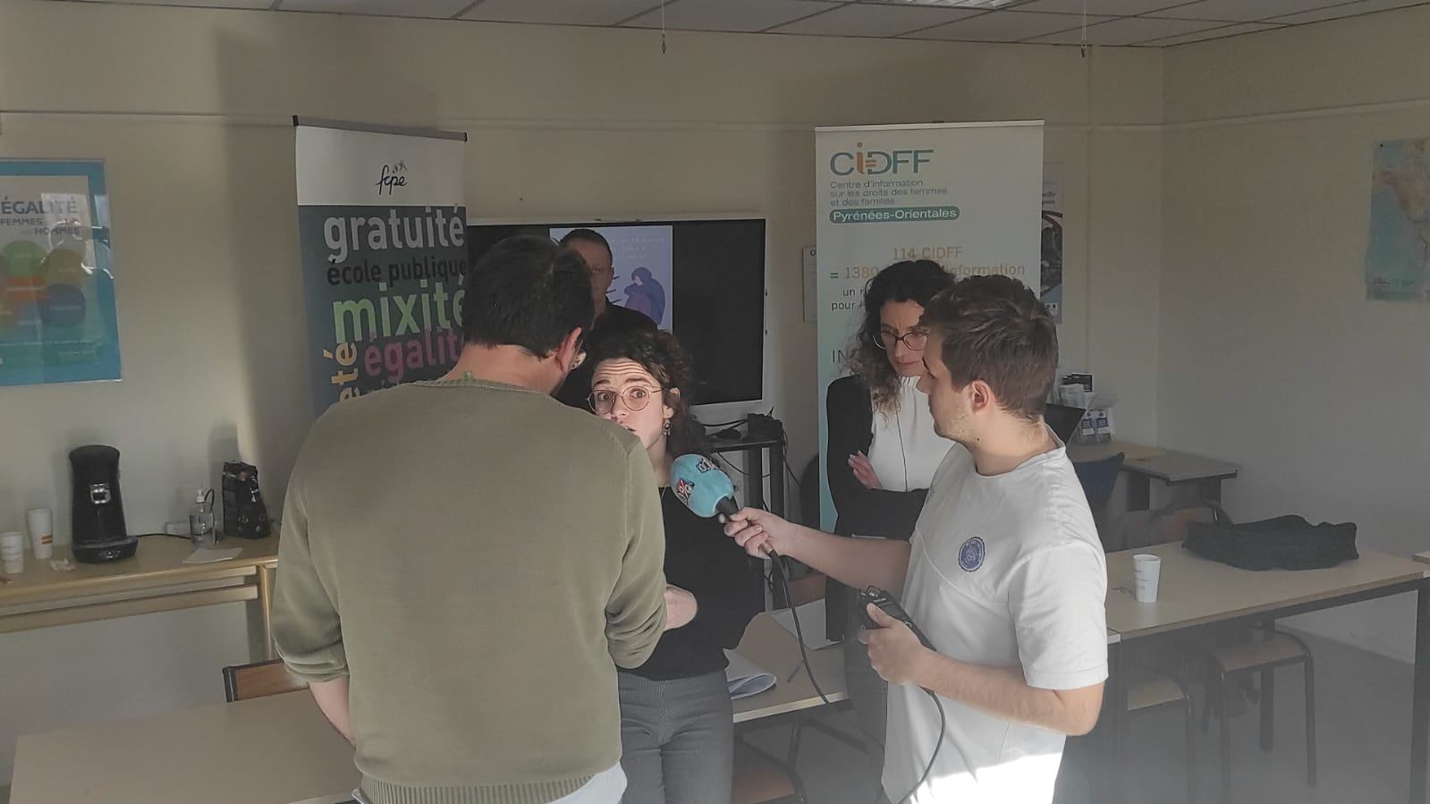 Conférence e presse CIDFF